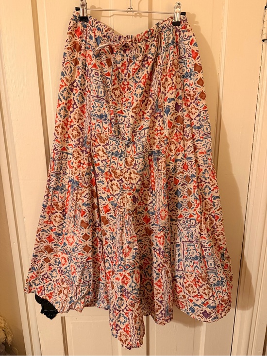 Ralph Lauren Dresses & Skirts - Ralph Lauren Multicolor Printed A-Line Midi Skirt